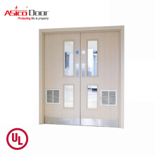 ASICO Solid Wooden Fire Rated Modern House Door Design Door